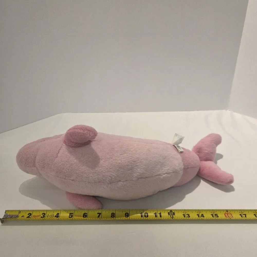 SeaWorld Pink Dolphin Plush 17